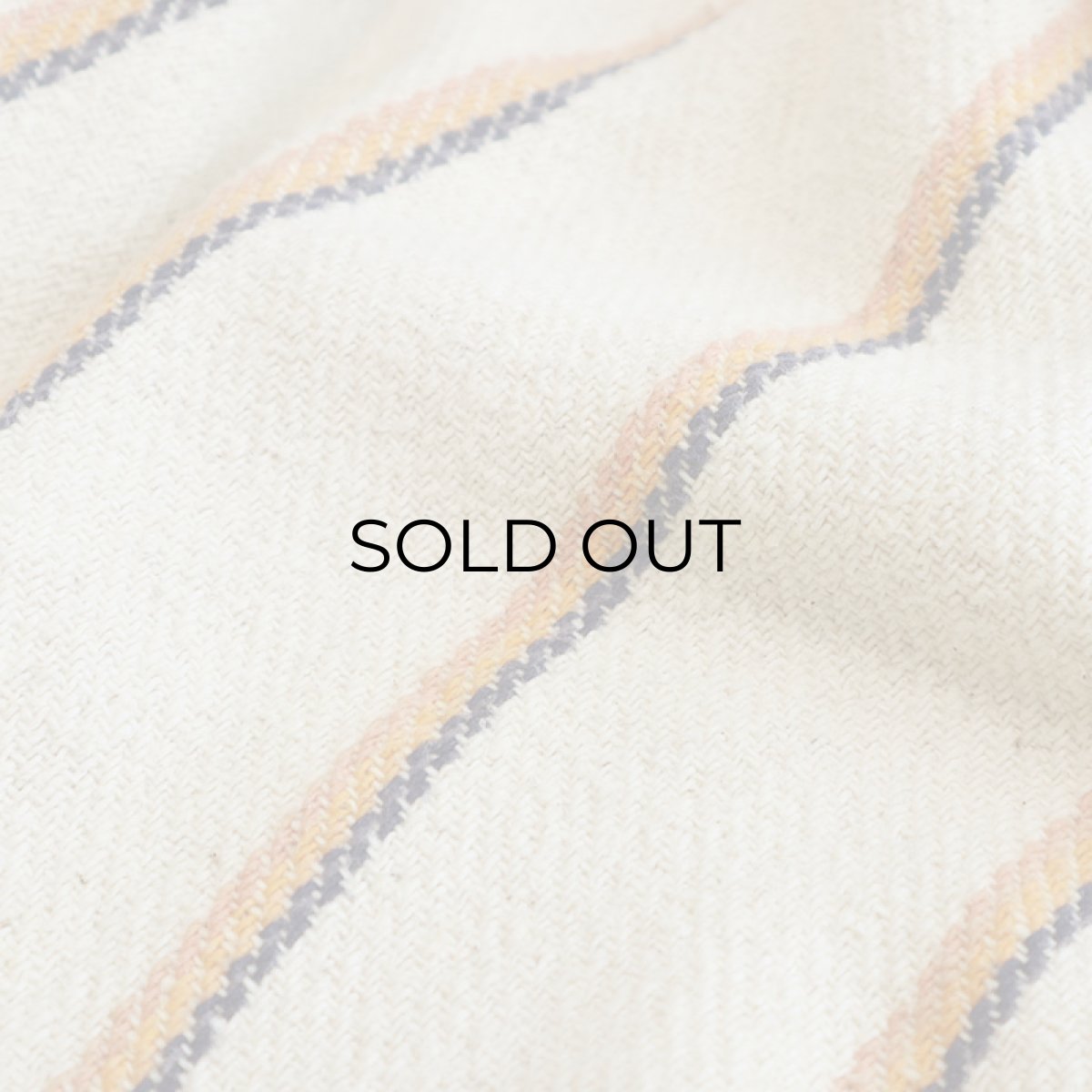 画像9: OLD MOLINA COTTON STRIPE PULLOVER MEXICAN PARKA (9)