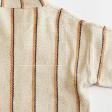 画像11: OLD MOLINA COTTON STRIPE PULLOVER MEXICAN PARKA (11)