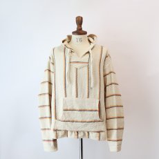 画像18: OLD MOLINA COTTON STRIPE PULLOVER MEXICAN PARKA (18)