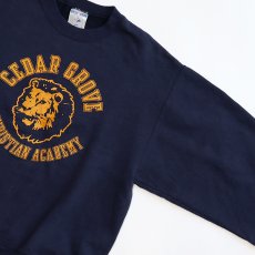 画像4: 90's JERZEES PRINT CREW NECK SWEAT "CEDAR GROVE CHRISTIAN ACADEMY" (4)