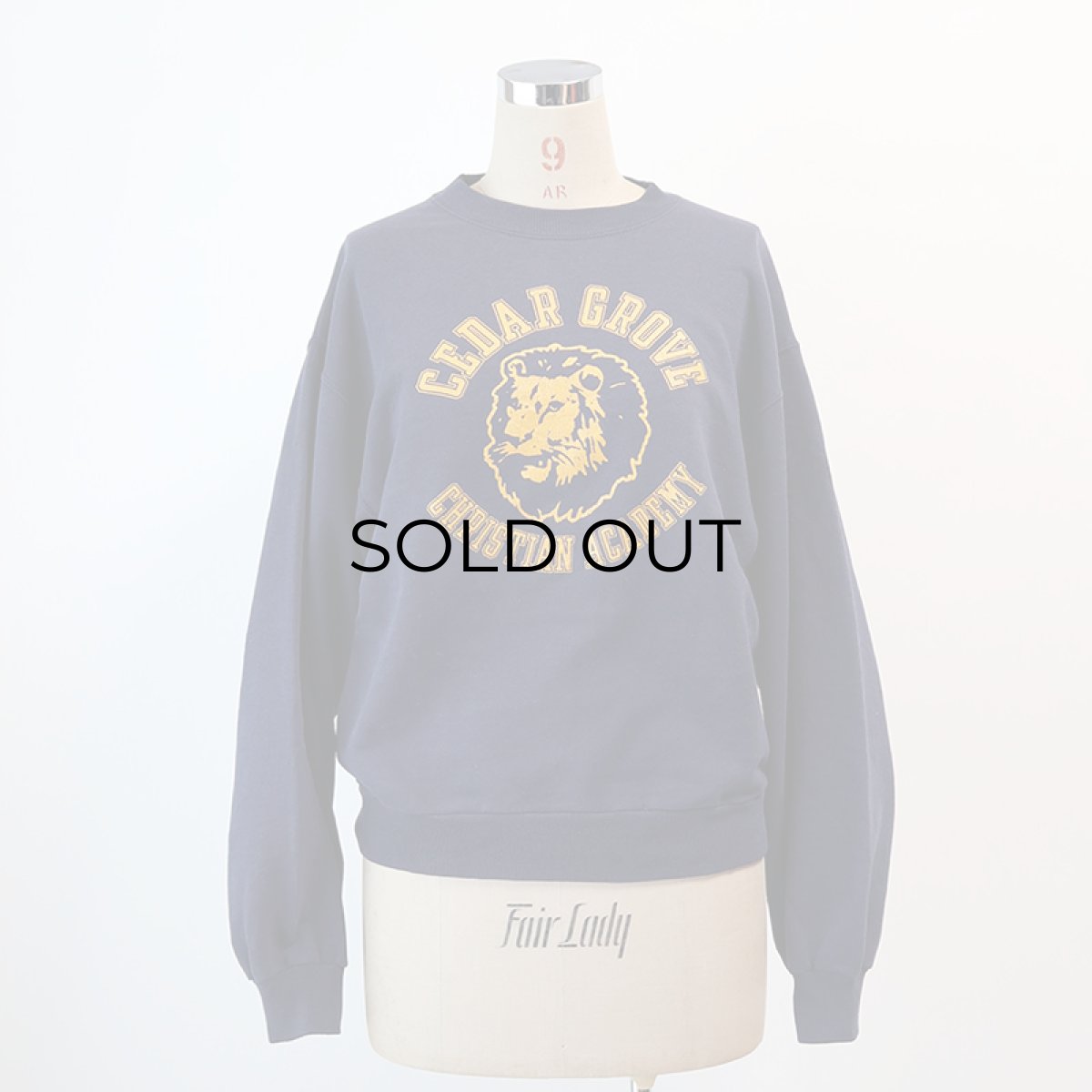 画像11: 90's JERZEES PRINT CREW NECK SWEAT "CEDAR GROVE CHRISTIAN ACADEMY" (11)