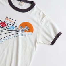 画像4: 80's Sportswear PRINT S/S TRIM TEE "HOLY INNOCENTS FUN RUN 1984" "MADE IN USA" (4)