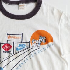 画像8: 80's Sportswear PRINT S/S TRIM TEE "HOLY INNOCENTS FUN RUN 1984" "MADE IN USA" (8)