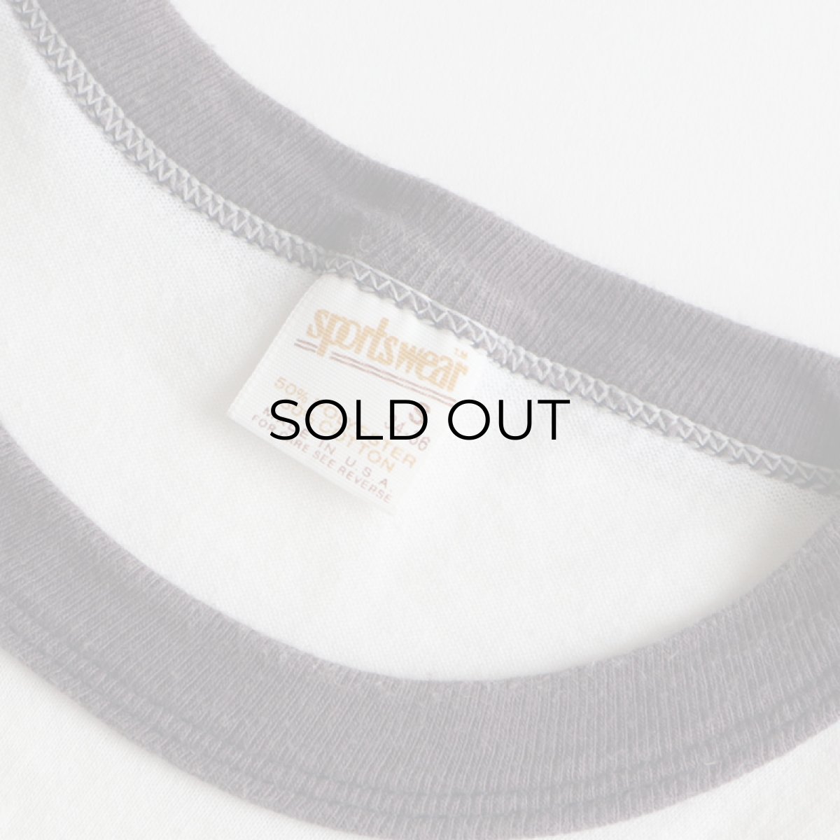 画像6: 80's Sportswear PRINT S/S TRIM TEE "HOLY INNOCENTS FUN RUN 1984" "MADE IN USA" (6)