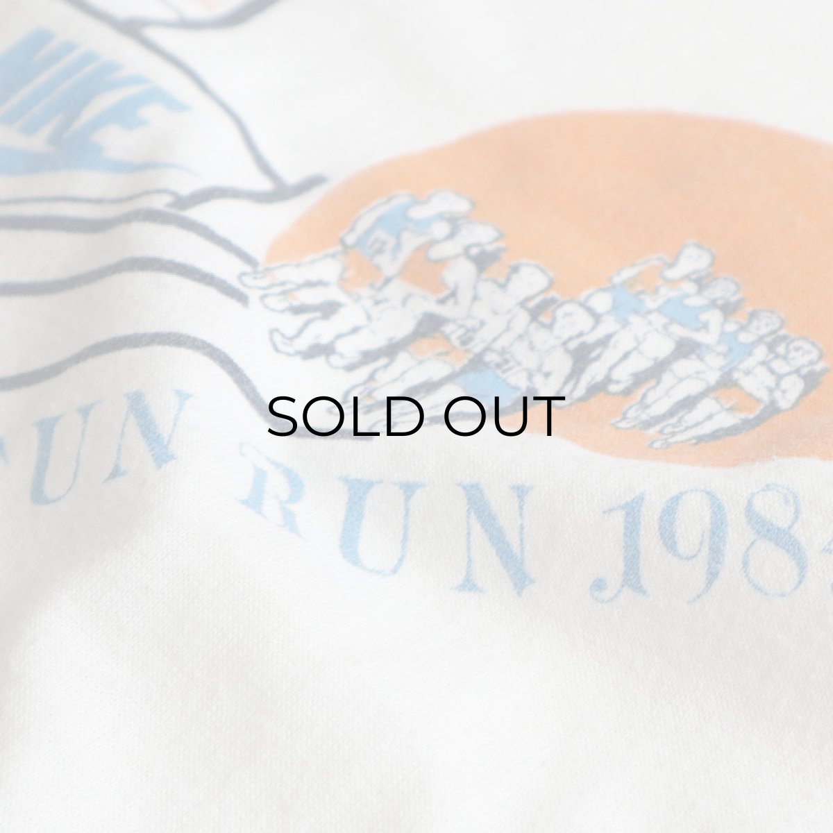 画像7: 80's Sportswear PRINT S/S TRIM TEE "HOLY INNOCENTS FUN RUN 1984" "MADE IN USA" (7)