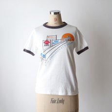 画像9: 80's Sportswear PRINT S/S TRIM TEE "HOLY INNOCENTS FUN RUN 1984" "MADE IN USA" (9)