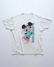 画像1: 80's Sherry  "MICKEY" PRINT S/S TEE "FLORIDA" "MADE IN USA" (1)