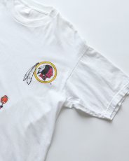 画像3: 90's UNION GULF COTTON PRINT S/S TEE "REDSKINS" (3)