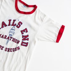 画像4: 70's Champion W-PRINT S/S TRIM TEE "TRAIL'S END"  (4)