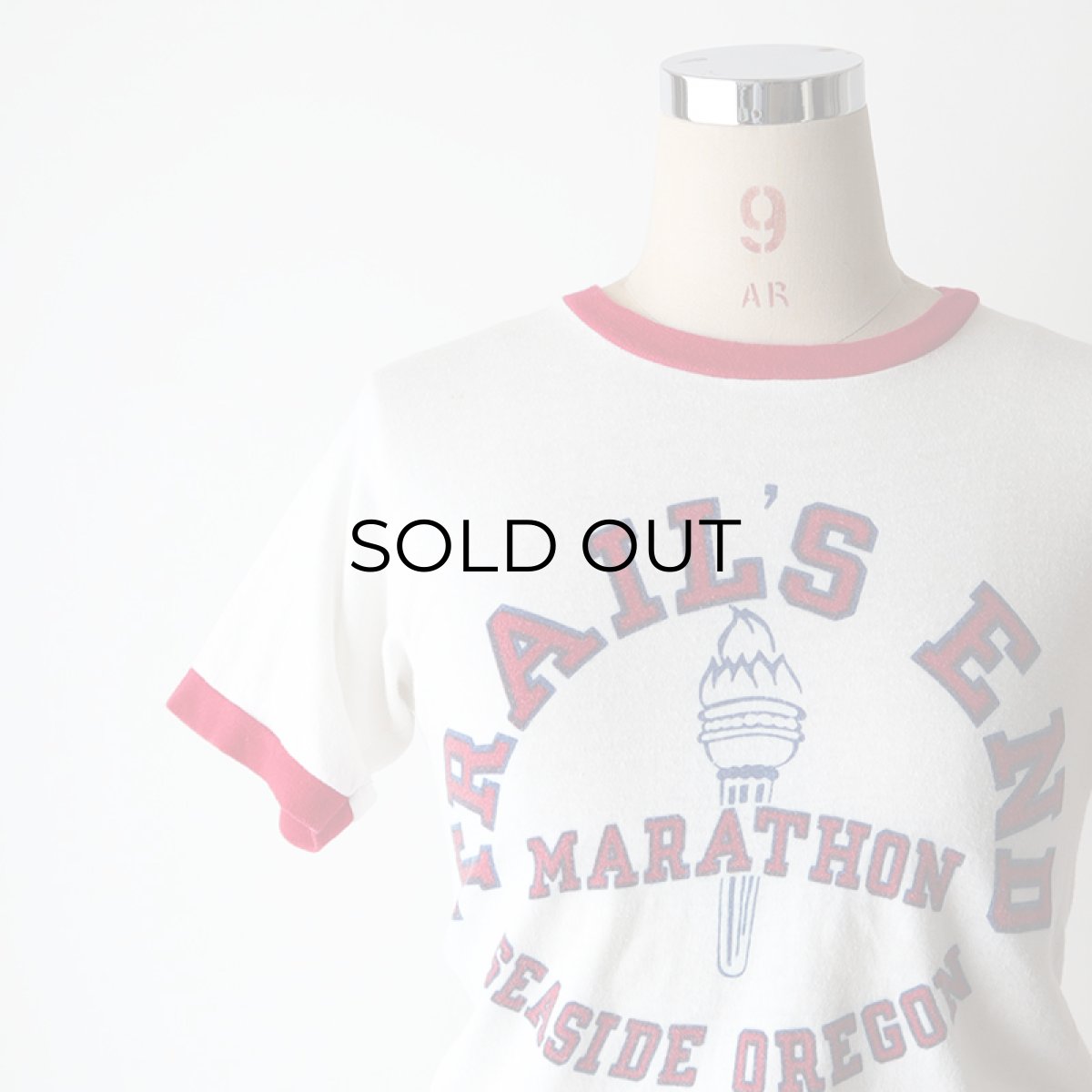 画像11: 70's Champion W-PRINT S/S TRIM TEE "TRAIL'S END"  (11)