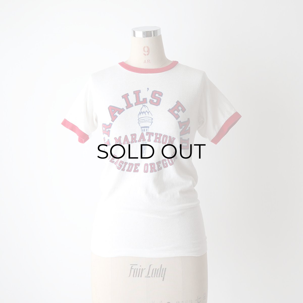 画像12: 70's Champion W-PRINT S/S TRIM TEE "TRAIL'S END"  (12)