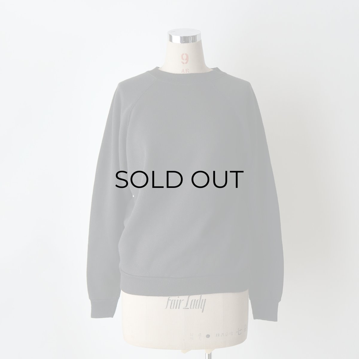 画像8: 〜90's Ultra Fleece 220 by Tultex PLAIN CREW NECK SWEAT "MADE IN USA" (8)