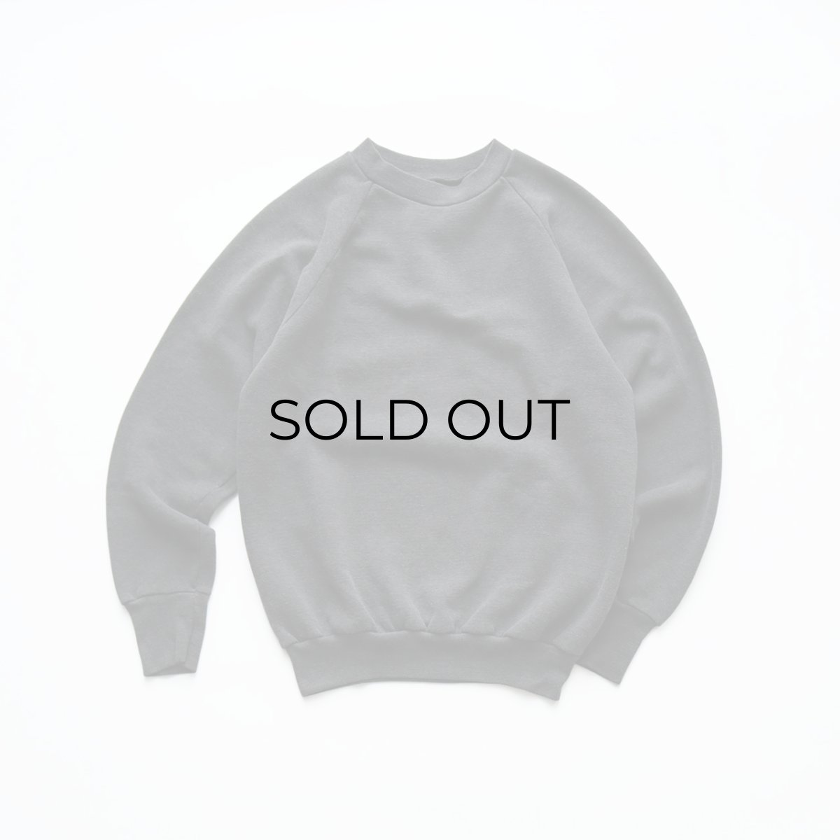 画像1: 〜80's Healthknit PLAIN CREW NECK SWEAT "MADE IN USA" (1)