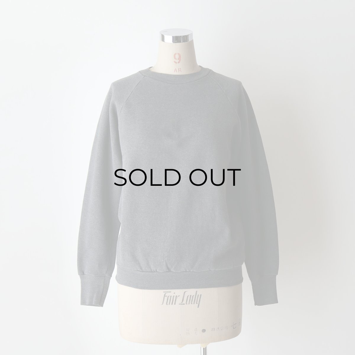 画像8: 〜80's Healthknit PLAIN CREW NECK SWEAT "MADE IN USA" (8)