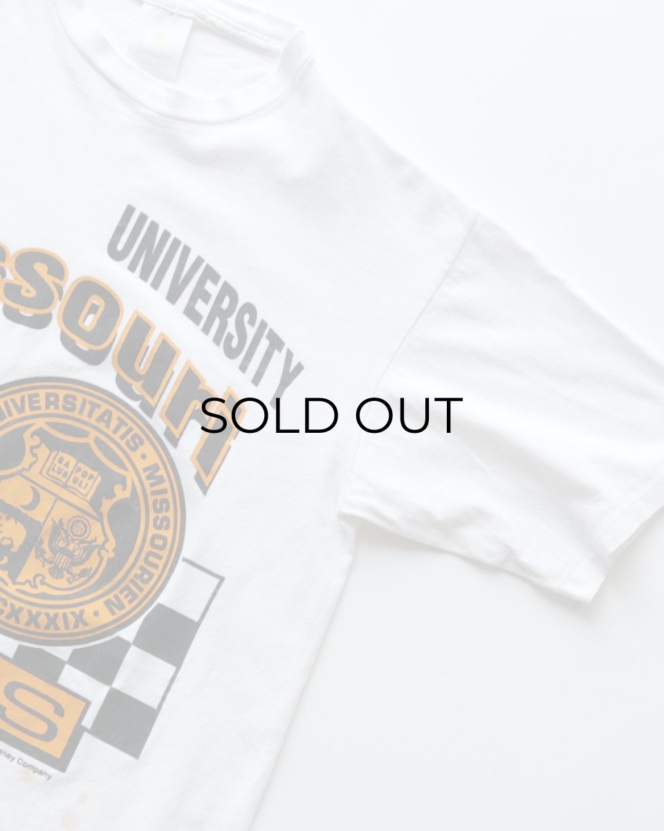 画像3: 90's Jostens COTTON "MICKEY" PRINT S/S TEE "UNIVERSITY Missouri" "MADE IN USA" (3)