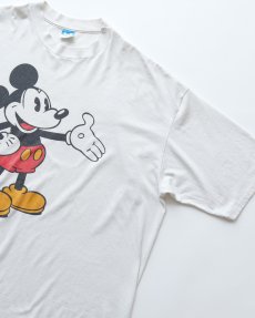 画像3: 80's Disney CHARACTER FASHIONS "MICKEY" PRINT S/S BIG TEE "MADE IN USA" (3)