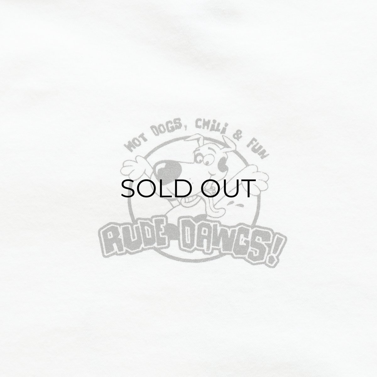画像6: 00's JERZEES COTTON W-PRINT S/S TEE "RUDE DAWGS!" (6)