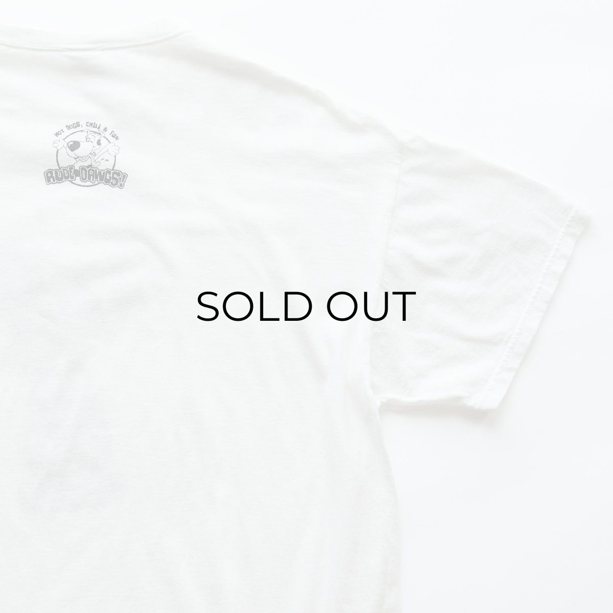 画像5: 00's JERZEES COTTON W-PRINT S/S TEE "RUDE DAWGS!" (5)
