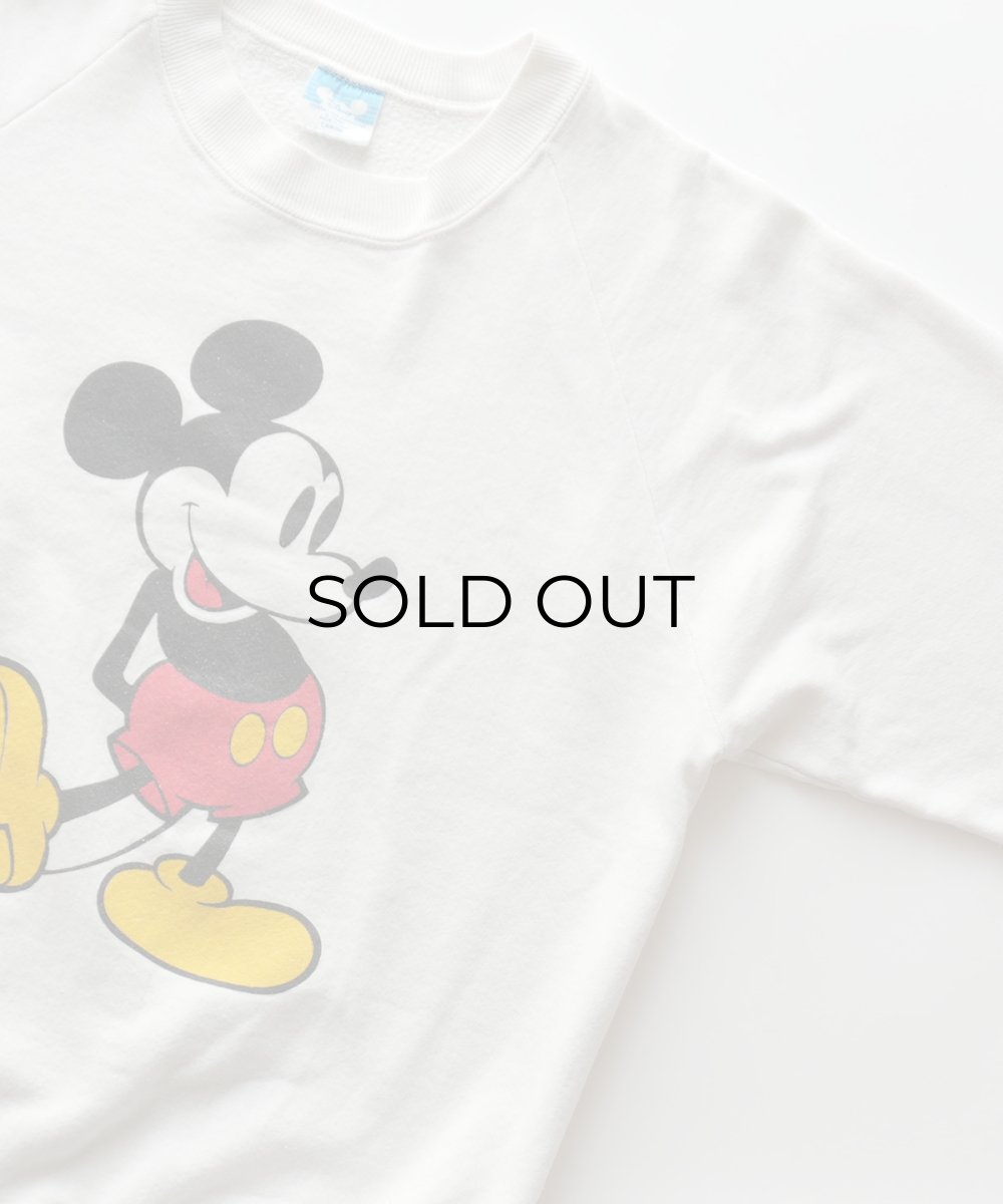 画像3: 80's Disney CHARACTER FASHIONS "MICKEY" PRINT CREW NECK SWEAT "MADE IN USA" (3)