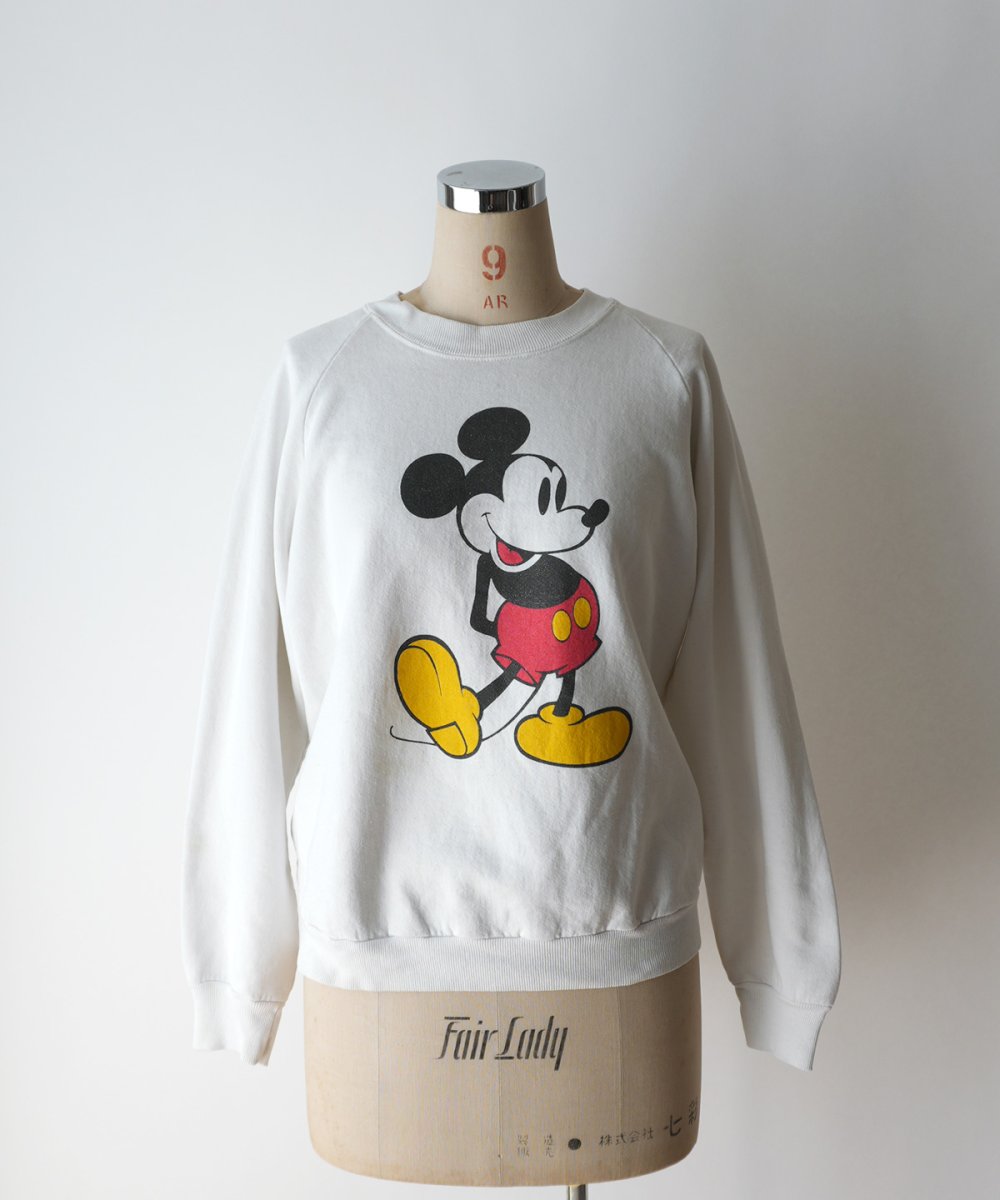 画像13: 80's Disney CHARACTER FASHIONS "MICKEY" PRINT CREW NECK SWEAT "MADE IN USA" (13)