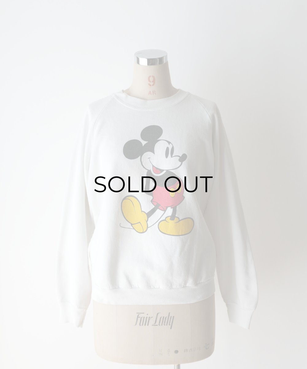 画像13: 80's Disney CHARACTER FASHIONS "MICKEY" PRINT CREW NECK SWEAT "MADE IN USA" (13)