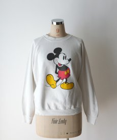 画像13: 80's Disney CHARACTER FASHIONS "MICKEY" PRINT CREW NECK SWEAT "MADE IN USA" (13)