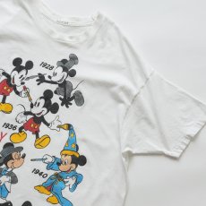 画像3: 80's UNKNOWN BRAND COTTON "SIXTY YEARS MICKEY" PRINT S/S BIG TEE (3)