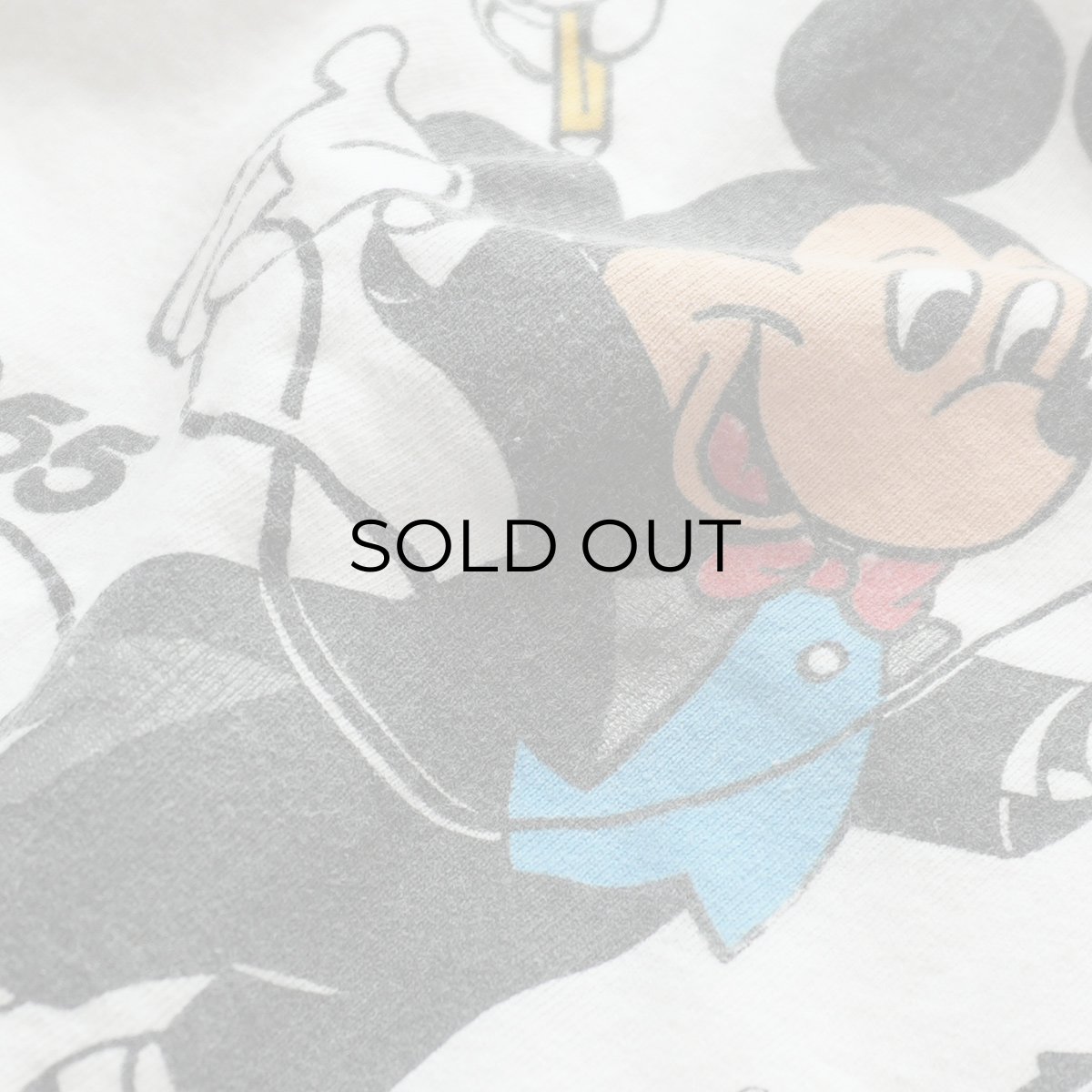 画像6: 80's UNKNOWN BRAND COTTON "SIXTY YEARS MICKEY" PRINT S/S BIG TEE (6)