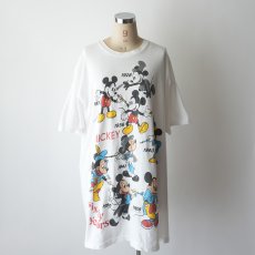 画像9: 80's UNKNOWN BRAND COTTON "SIXTY YEARS MICKEY" PRINT S/S BIG TEE (9)