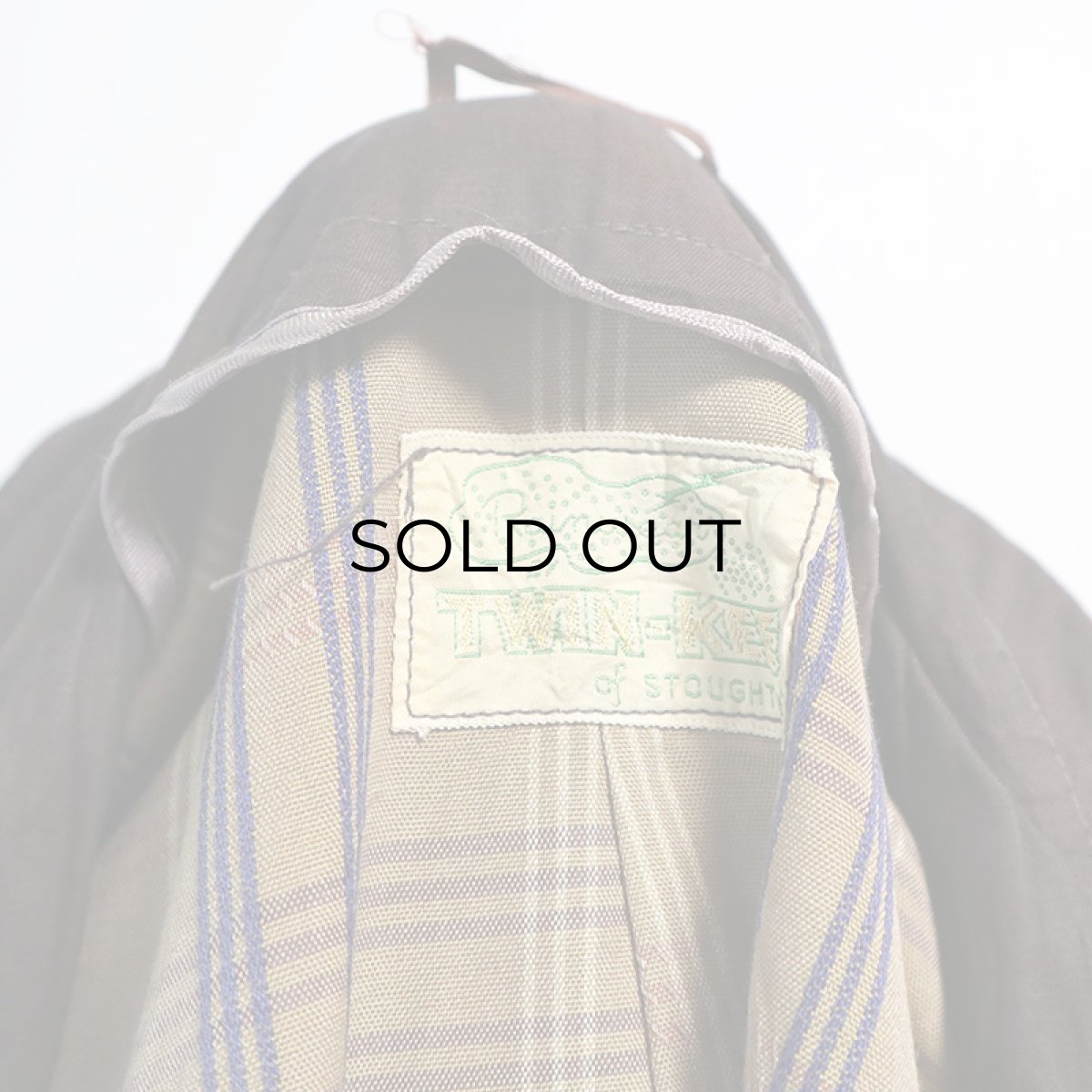 画像10: 50's TWIN-KEE STAND FALL COLLAR COAT (10)