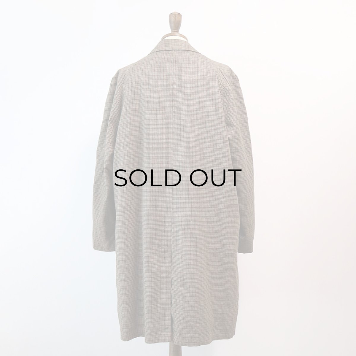 画像3: 〜60's Rainfair CHECK STAND FALL COLLAR COAT with BOA LINER (3)