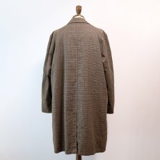 画像3: 〜60's Rainfair CHECK STAND FALL COLLAR COAT with BOA LINER (3)