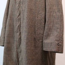 画像8: 〜60's Rainfair CHECK STAND FALL COLLAR COAT with BOA LINER (8)