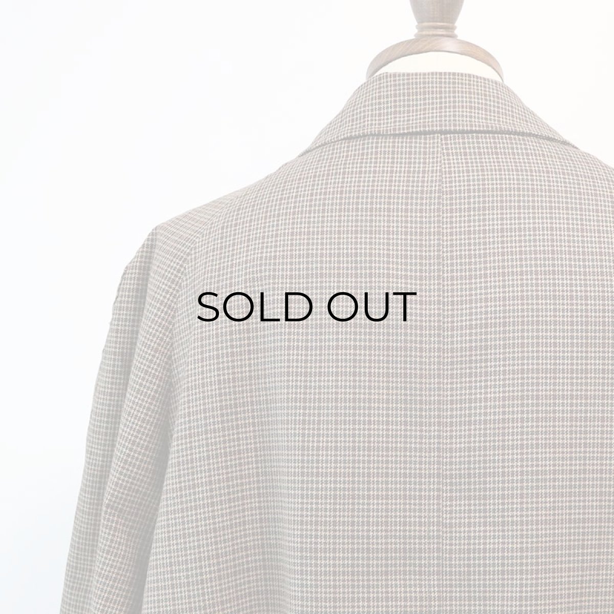 画像9: 〜60's Rainfair CHECK STAND FALL COLLAR COAT with BOA LINER (9)