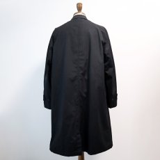 画像3: OLD LONDON FOG BLACK STAND FALL COLLAR COAT with BOA LINER (3)
