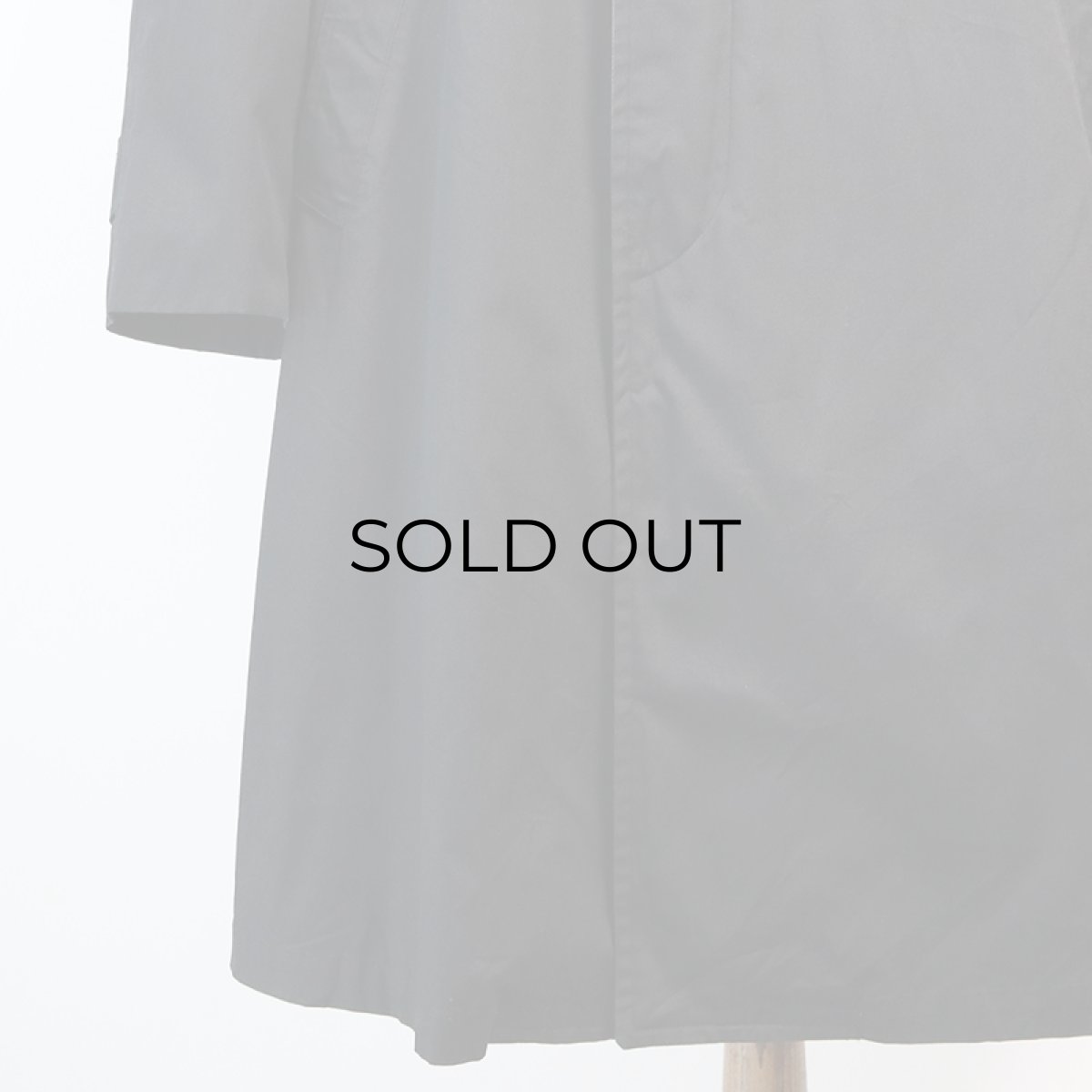 画像6: OLD LONDON FOG BLACK STAND FALL COLLAR COAT with BOA LINER (6)