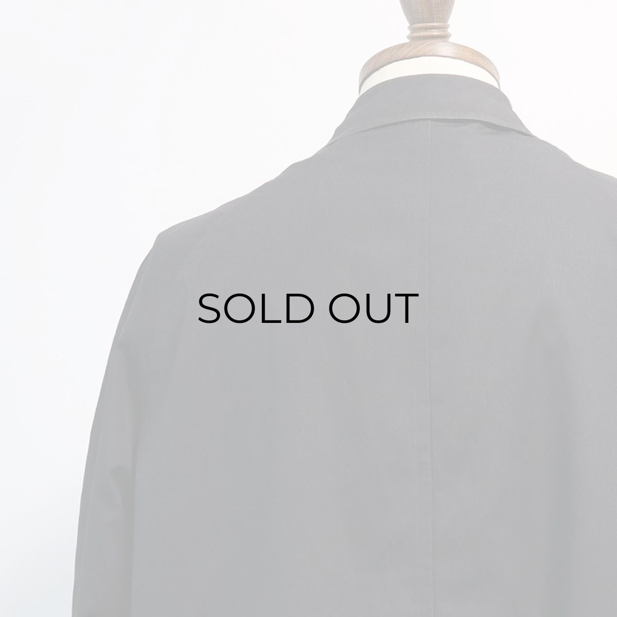 画像8: OLD LONDON FOG BLACK STAND FALL COLLAR COAT with BOA LINER (8)