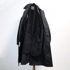 画像4: OLD LONDON FOG BLACK STAND FALL COLLAR COAT with BOA LINER (4)