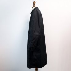 画像2: OLD LONDON FOG BLACK STAND FALL COLLAR COAT with BOA LINER (2)
