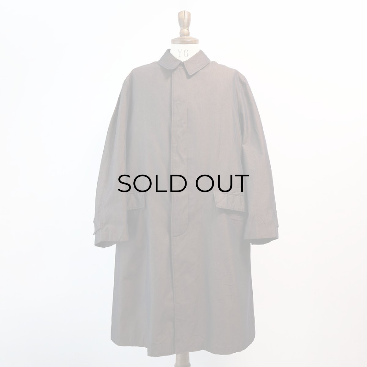 画像1: 〜60's UNKNOWN BRAND STAND FALL COLLAR COAT with BOA VEST LINER (1)