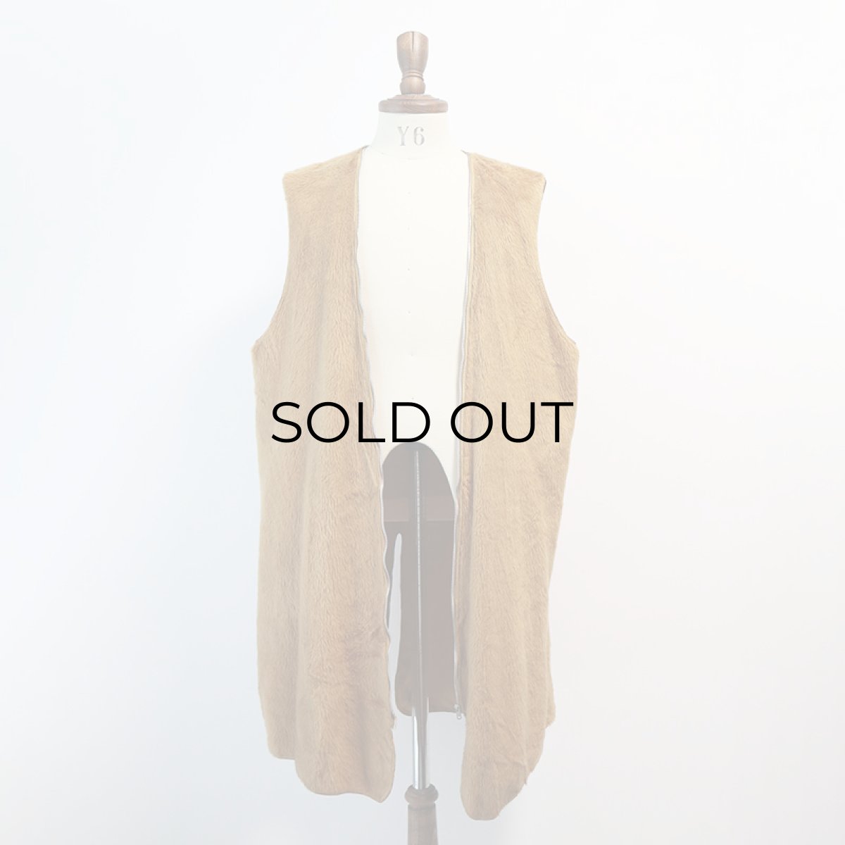 画像4: 〜60's UNKNOWN BRAND STAND FALL COLLAR COAT with BOA VEST LINER (4)