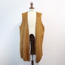 画像4: 〜60's UNKNOWN BRAND STAND FALL COLLAR COAT with BOA VEST LINER (4)
