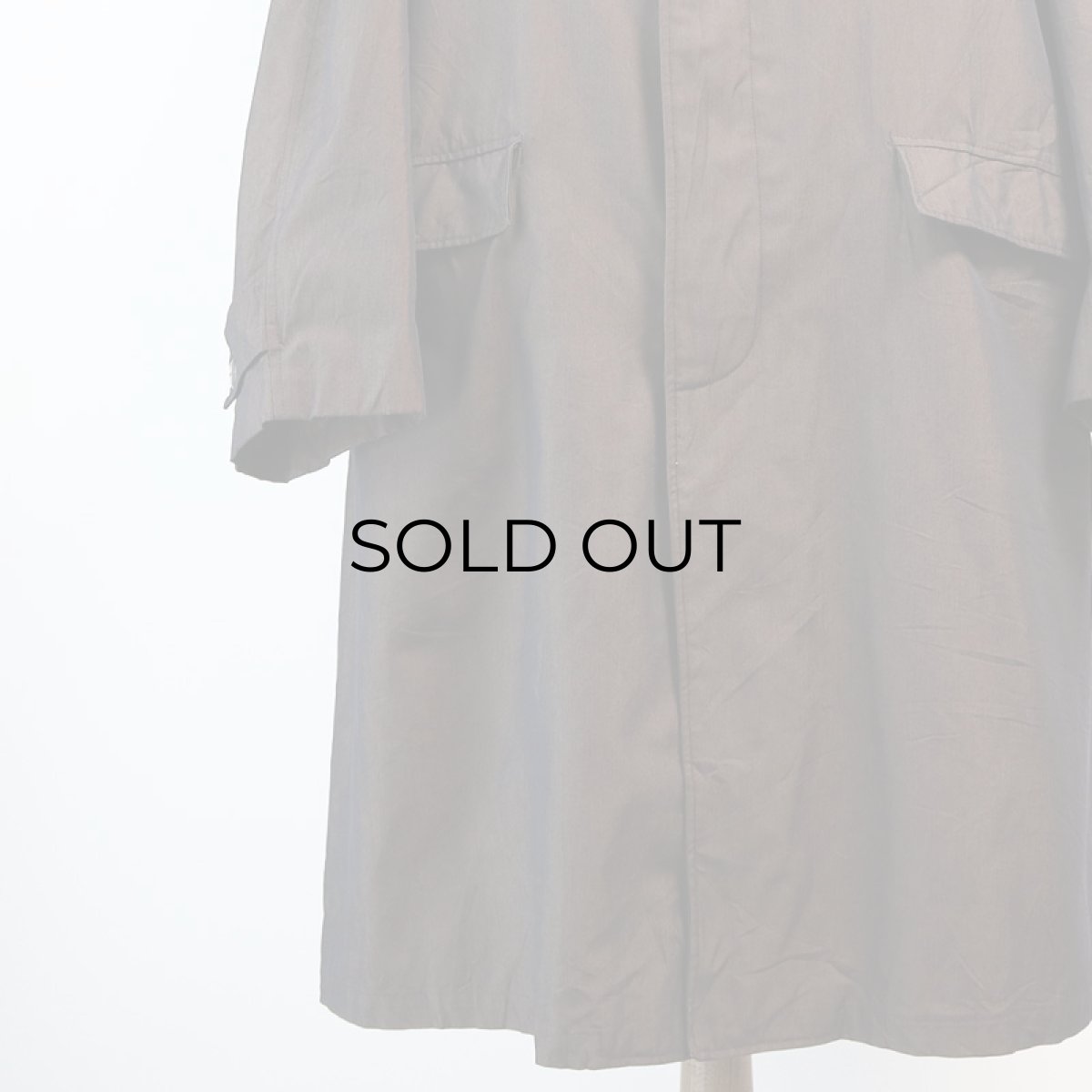 画像7: 〜60's UNKNOWN BRAND STAND FALL COLLAR COAT with BOA VEST LINER (7)