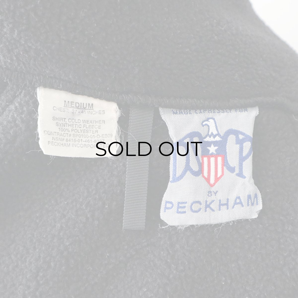 画像14: US MILITARY ECWCS GEN II POLARTEC FLEECE ZIP LINER JACKET 【SIZE : MEDIUM】 (14)