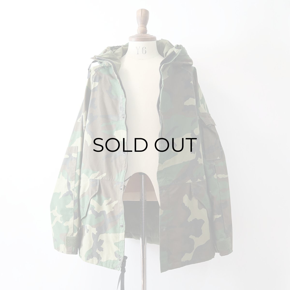 画像2: 90's US ARMY GORE-TEX WOODLAND CAMOUFLAGE COLD WEATHER PARKA 【SIZE : LARGE-REGULAR】 (2)