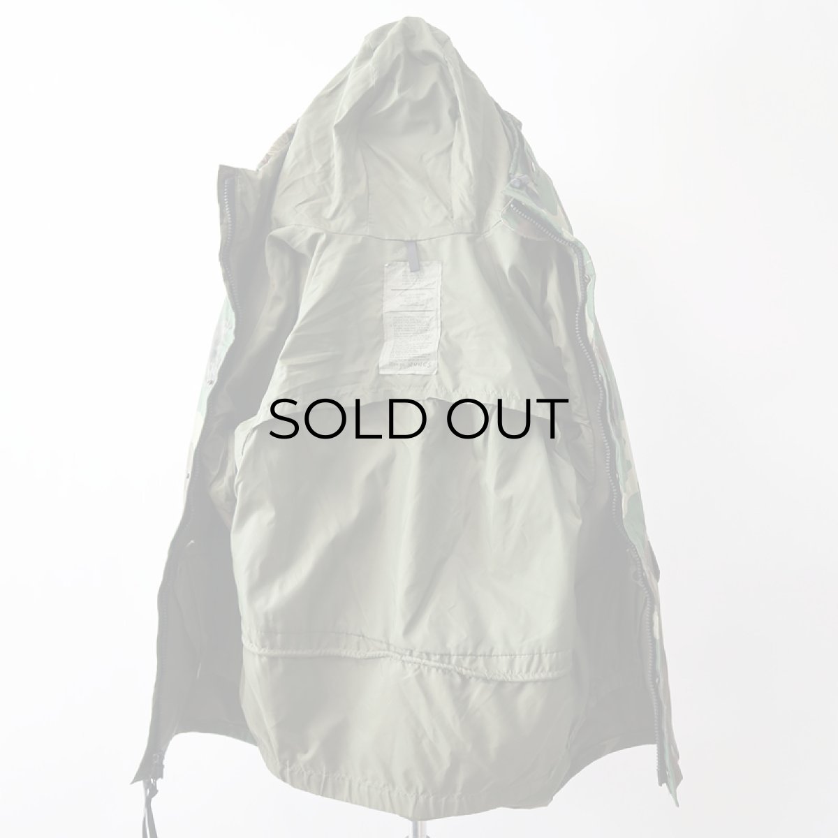 画像12: 90's US ARMY GORE-TEX WOODLAND CAMOUFLAGE COLD WEATHER PARKA 【SIZE : LARGE-REGULAR】 (12)