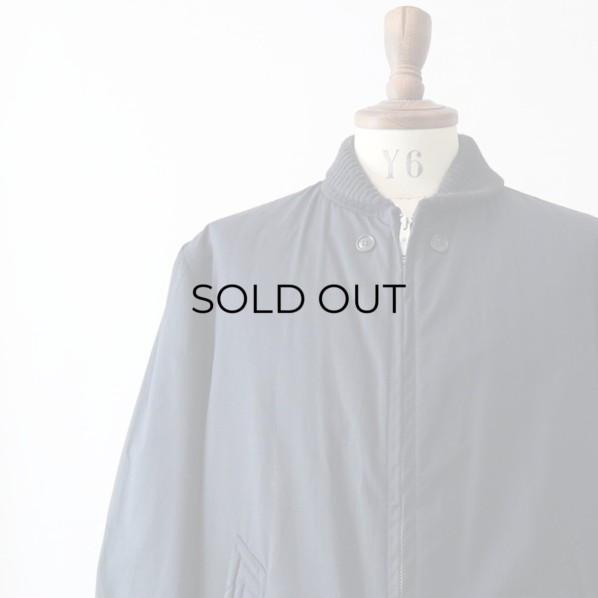 画像14: 〜70's McGREGOR "PHARAOH style" SHAWL RIB COLLAR ZIP PADDING CAR COAT (14)