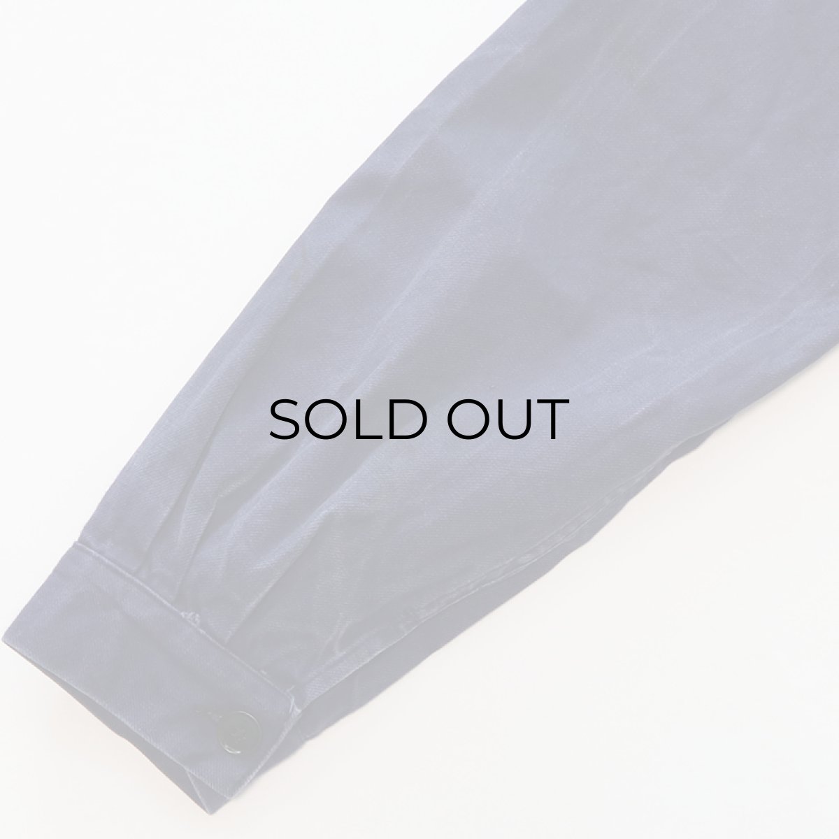 画像10: OLD FRENCH MILITARY COTTON DRILL WORK JACKET (10)