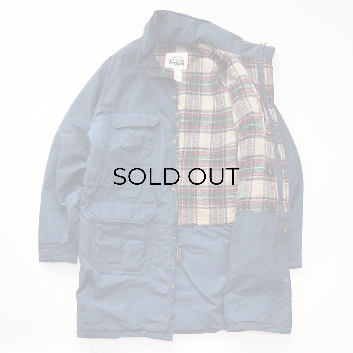 画像6: 80's Woolrich COTTON NYLON WOOL CHECK LINING PADDING MOUNTAIN COAT (6)