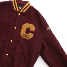 画像4: 〜80's HOLLOWAY WOOL MELTON BACK LETTERED VARSITY JACKET "CMU MARCHING BAND" (4)